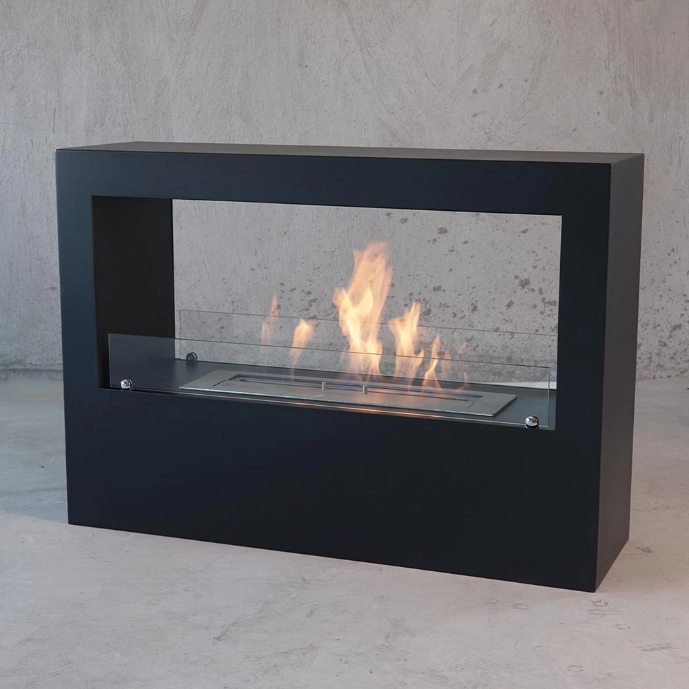 Korflame Tesoro Siyah Taşınabilir Biyoetanol Şömine