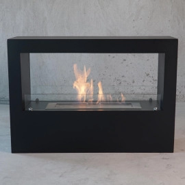 Korflame Tesoro Siyah Taşınabilir Biyoetanol Şömine