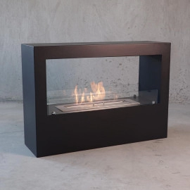 Korflame Tesoro Siyah Taşınabilir Biyoetanol Şömine